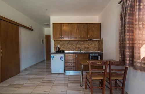 Arillas Apartment | 'Mirage Arillas Studio Type B12' with Sea View, Shared Pool & Wi-Fi