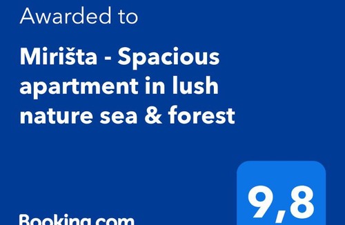 Lustica Apartment | Mirišta - Spacious apartment in lush nature sea & forest
