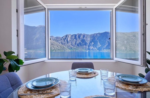 Prcanj Apartment | Modern 2BR Flat - 5 Minutes from the Beach