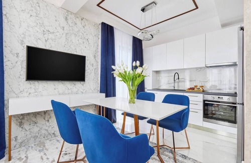 Donja Lastva House | Modern Luxury Apartments- One bedroom apartment with balcony and pool view