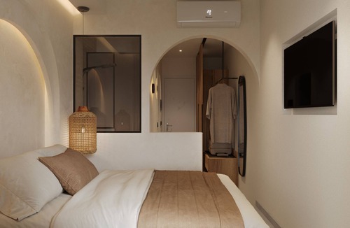 Haraki Hotel | Modern Seafront Room on the 2nd Floor