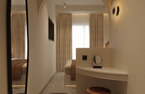 Haraki Hotel | Modern Seafront Room on the 2nd Floor