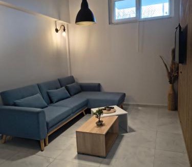 Thermaikos Apartment | Modern Semi-ground Studio near Beach