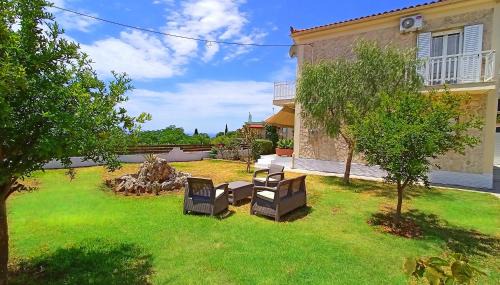 Kaligata Villa | Moriana Stone Villa, panoramic view and garden