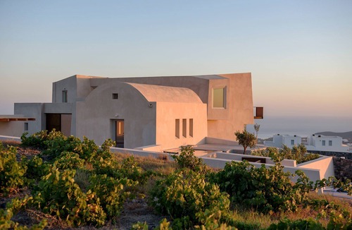 Santorini Villa | My Rental Homes - Thera King with 3 private pools and fantastic view over the sea