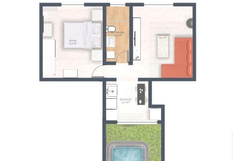 Kremasti Apartment | My Summerhouse with jacuzzi