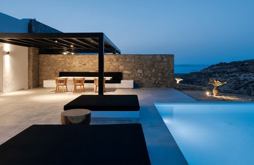 Ftelia Villa | Mykonos Ftelia Black Villa 4