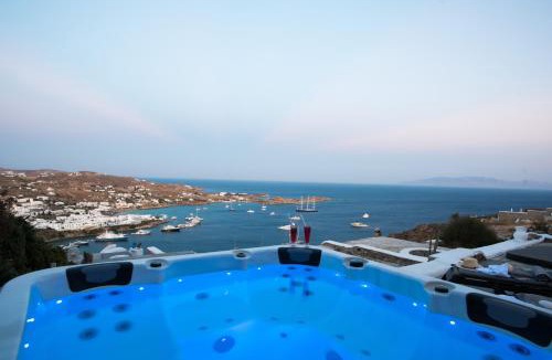 Psarou Villa | Mykonos Psarou Place with Private Jacuzzi