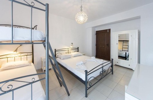 Naxos Town Villa | Naxos City Center Room Economy Quadruple Room Private Balcony City Views