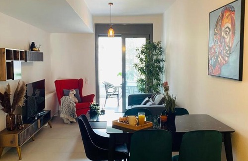 Kallithea Apartment | New Modern 2BD aprt with shared rooftop pool B2