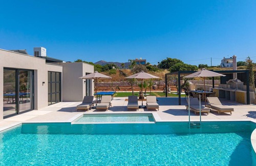 Anissaras Villa | Nysa Luxury villa 4, Private pool, Near Hersonissos