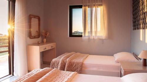 Drosia House | Ocean Breeze Apartment - Panoramic Sea View & Olive Grove - 100m to Beach