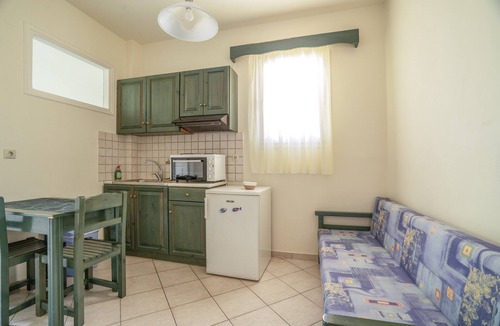 Nikiana Apartment | Odysseia Apartment 3 - 2 Min Walk to Beach, 2 Adults, Terrace, Wi-Fi & AC