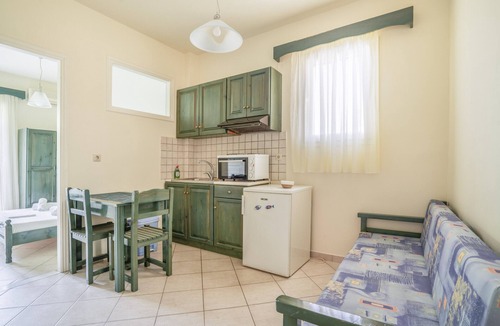 Nikiana Apartment | Odysseia Apartment 3 - 2 Min Walk to Beach, 2 Adults, Terrace, Wi-Fi & AC