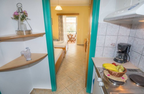 Agios Nikitas Apartment | One Bedroom 8 Apartment with Garden View, Wi-Fi, and Air Conditioning