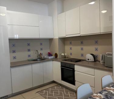 Donji Morinj Apartment | One-Bedroom Apartment with Terrace, Sea View, Pool and Spa Lavender Bay Morinj