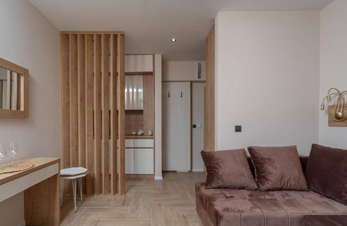 Dobra Voda House | One Bedroom Suite with Sea View and Balcony