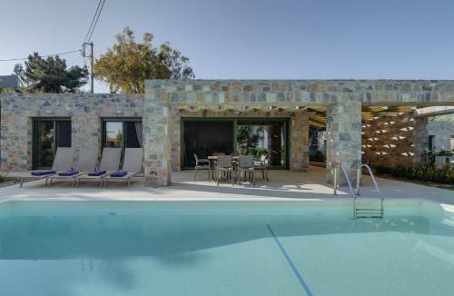 Plomari House | Ouzo Stone House 2 with private pool