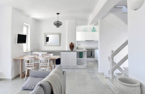 Ampelas House | Paros Cycladic Villa - newly renovated 3 bed/3 bath, sea views, pool