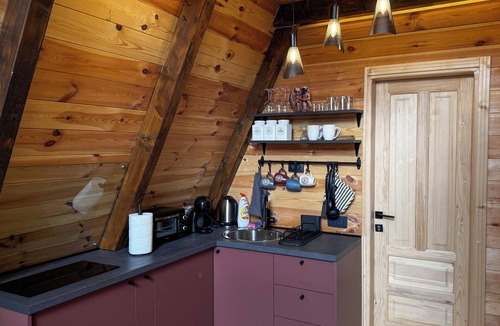 Zabljak Ski Chalet | PeaksView A-frame chalets with hot tub, fireplace and stunning mountain views