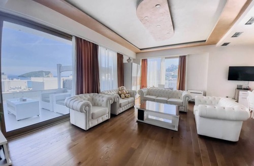 Rozino Apartment | Penthouse sea view with pool on terrace