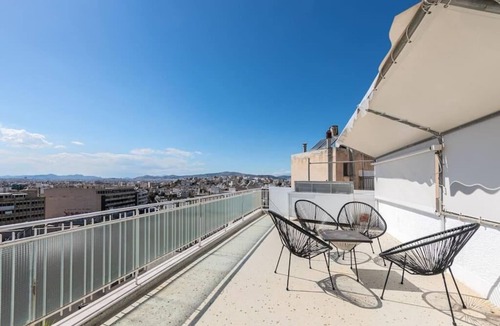 Filopappou Apartment | Penthouse Under Acropolis