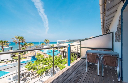 Arillas Apartment | Pet-Friendly Apartment 'Mirage Arillas Maisonette B' with Sea View, Shared Pool & Wi-Fi