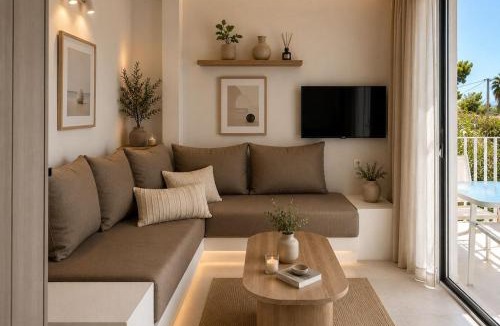 Lavreotiki Apartment | PJ Properties Studio in Sounio steps away from the beach