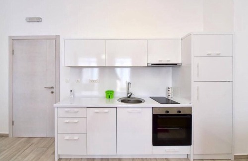 Dobra Voda Apartment | Prestige Apartment - Sea View, Private Beach, Pools & Fitness