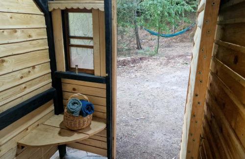Elbasan Other | Private Glamping Bell Tent on Wooden Platform in Nature Mountains