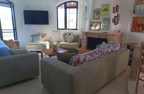 Kanali House | Quiet, Big House with Wonderful View, Just 1 km From The Beach