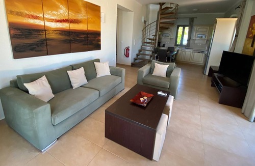 Spanokhorion Villa | R 3005 Villa Eneas with Fireplace, Central Heating & Soundproof Windows.