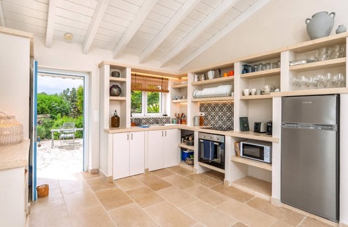 Mpogdanatika Villa | Renovated Cottage with Superb Views & Garden near Gaios and Beaches