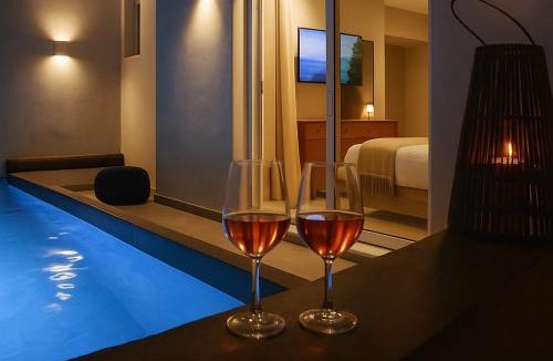 Ialyssos Apartment | Rhotheon Suites in Ialysos Rhodes - private pool in selected rooms