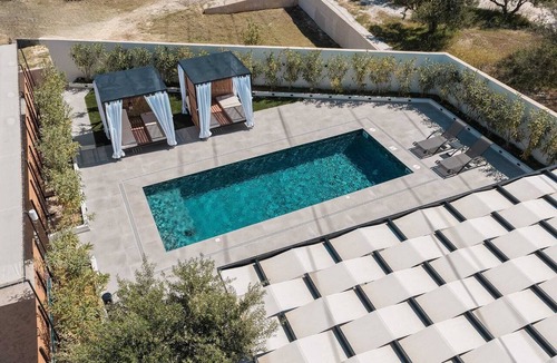 Agios Nikolaos Apartment | Ria Oasis Residence, Luxury 3-Bedroom Apartment with Private Pool