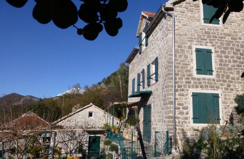 Grahovo Villa | Romantic family-friendly traditional stone villa overlooking the sea