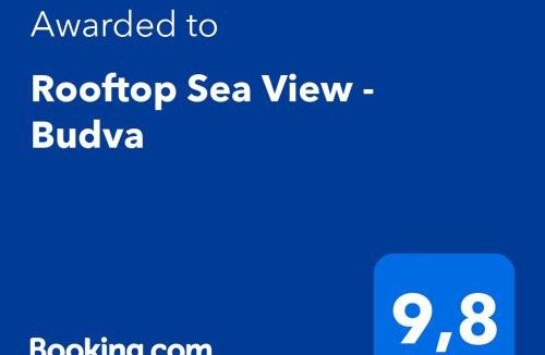 Rozino Apartment | Rooftop Sea View - Budva