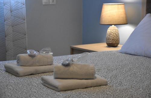 Kamariotissa Apartment | Salt and petals Downstairs