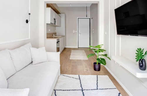 Neapoli-Sykies Apartment | Sanders New Town - Inviting 1-Bdr. Apt. w/ Balcony