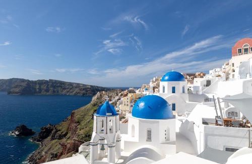 Oia Villa | Santo Blue Horizon - The Blue Domes View