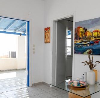 Exo Gialos Apartment | Santorini View House