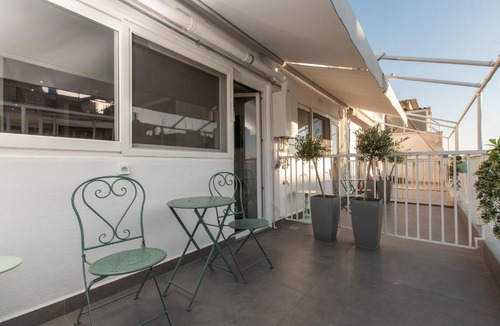 Ladadika Apartment | Sea & City View terrace 1