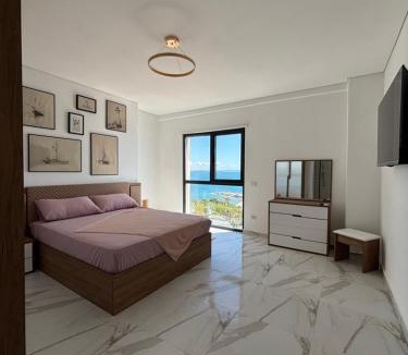 Shengjin Apartment | Sea La Vie - Elegant Beachfront Family Apartment, Shëngjin