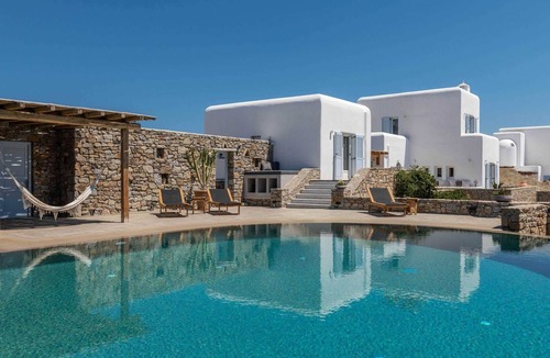 Psarou Villa | Sea View Villa Infinity Pool near Psarou