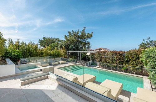 Akrotiri Villa | Sea view villa with Piano by Chania Living Stories