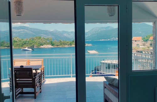 Radovici Apartment | Seafront | Best View in Montenegro | Large Balcony
