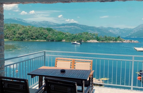 Radovici Apartment | Seafront | Best View in Montenegro | Large Balcony