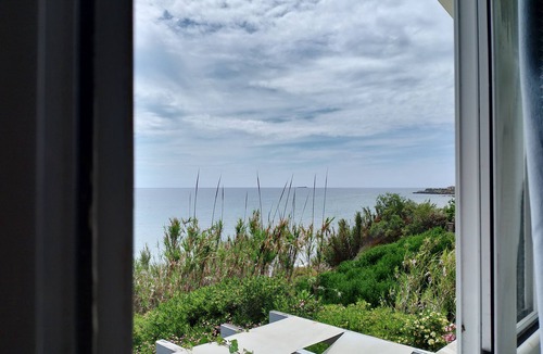 Ag. Georgios House | SEAFRONT Duplex Apartment with Attic "MYRTO"—for up to 5 Guests