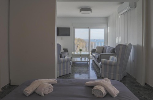 Saronida Apartment | Seaside Bliss Flat