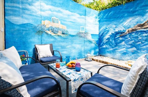 Palaio Faliro Apartment | Seaside Escape with Balcony in Paleo Faliro